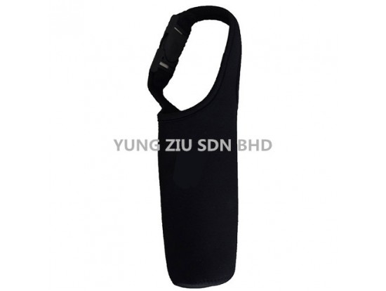 BLACK PORTABLE WATER BOTTLE BAG